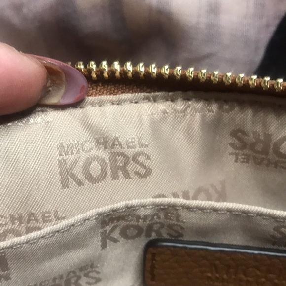 Michael Kors tan wristlet - Picture 12 of 13